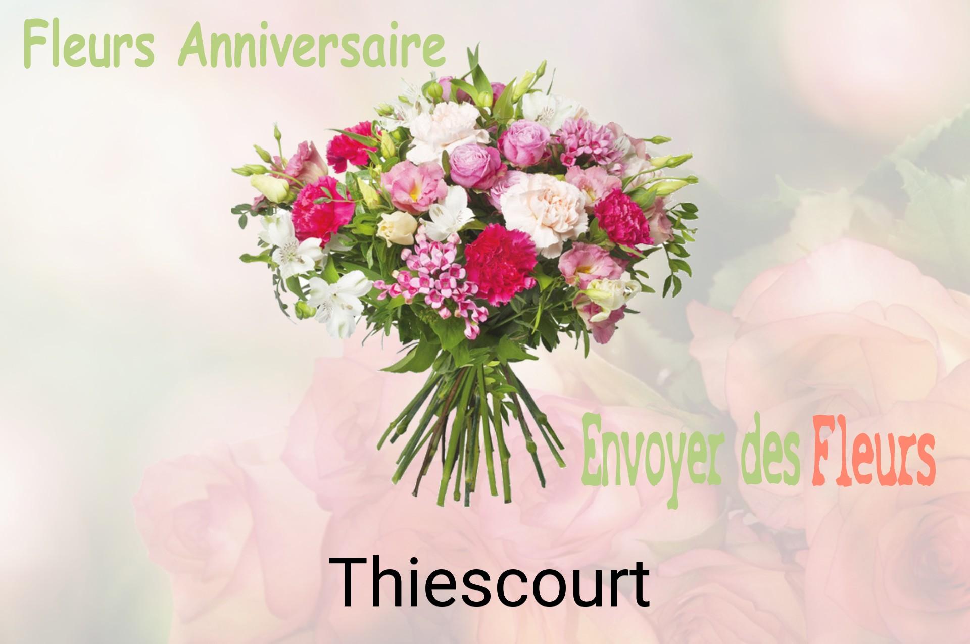 Bouquet de fleurs d’anniversaire livré à Thiescourt