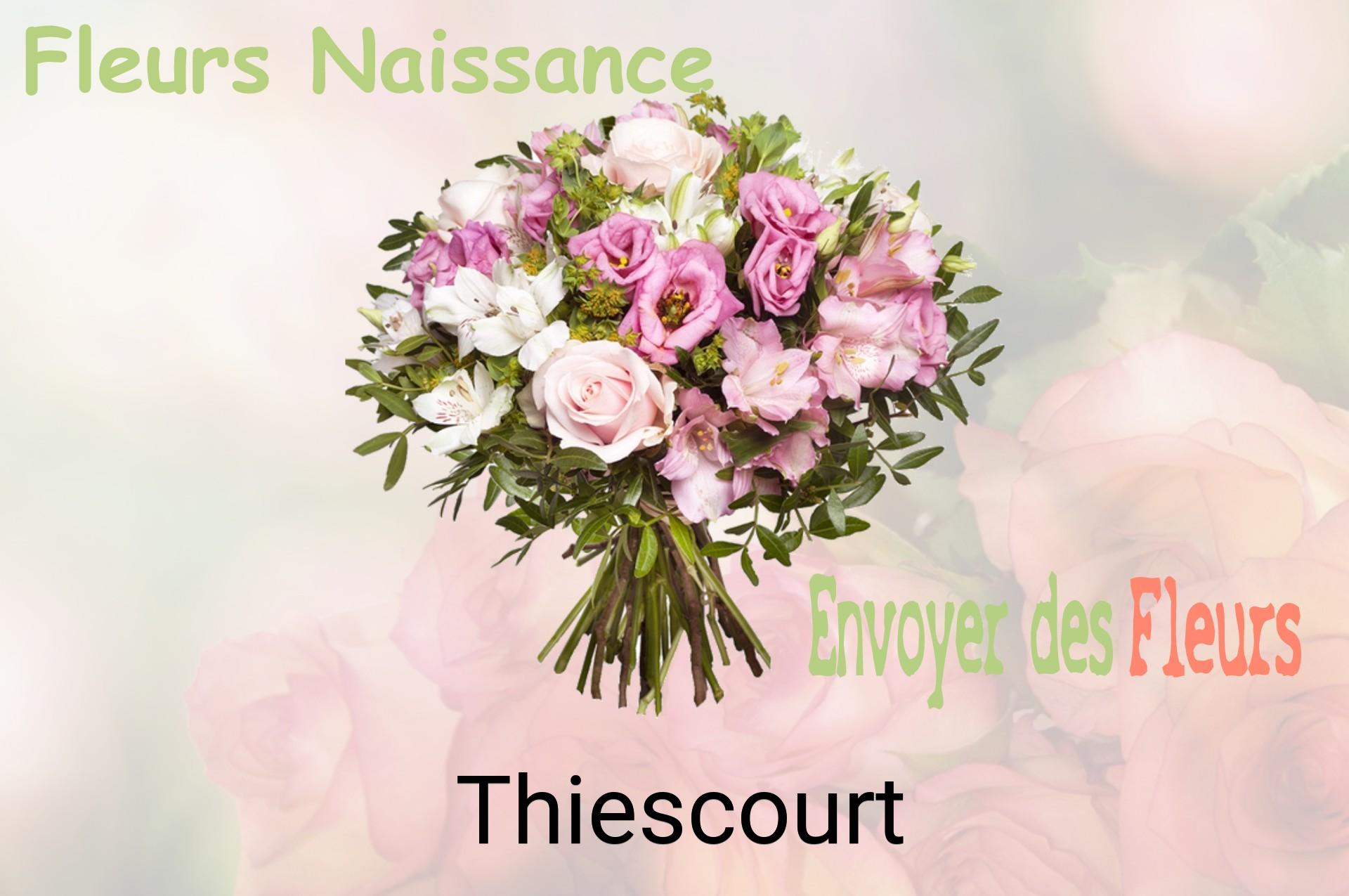 Bouquet de fleurs de naissance livré à Thiescourt